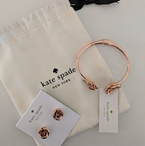 Gold Kate Spade jewelry
